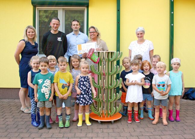 Spende an den Kindergarten