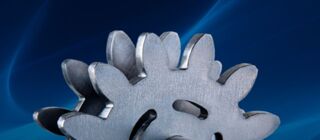 Contour Cut Schneidmuster Zahnrad