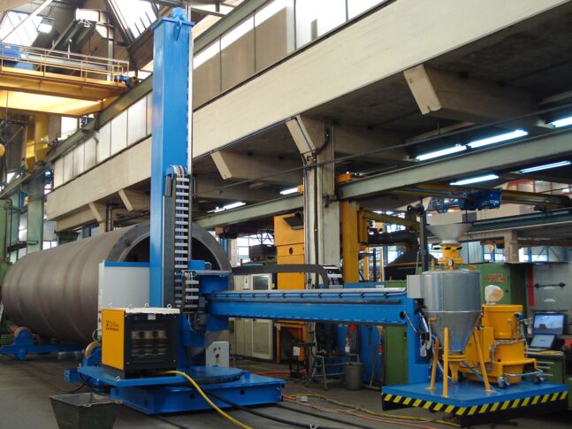 Kjellberg UP-Rohrschweißanlage